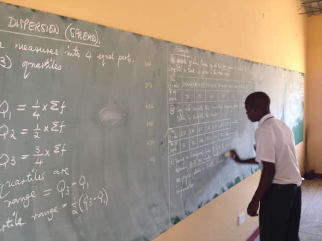 New blackboards in place